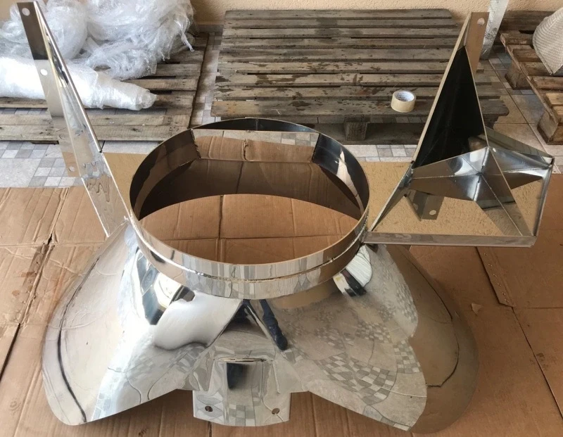 Imagem ilustrativa de Corte e dobra de chapas de aço inox